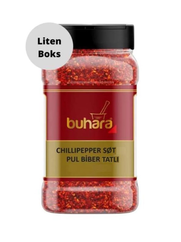 Buhara Chillipepper Søt 150g (Små Boks)