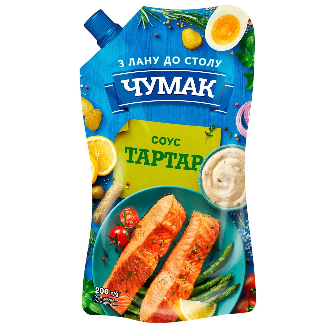 Chumak Saus "Tartar" 200 gr - Ukraina -