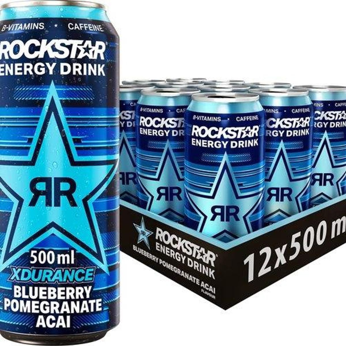 Rockstar Xdurance Blueberry Promegranate 500ml