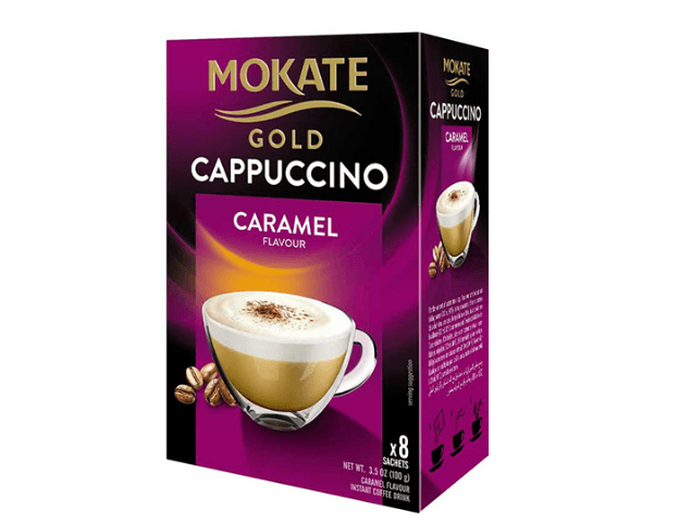 Mokate Gold Cappuccino Caramel 12,5gr X 8