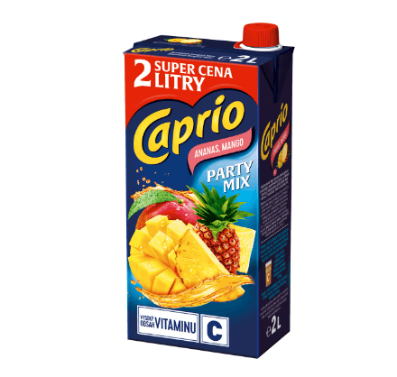 Caprio Napoj Ananas - Mango 2L Maspex Karton