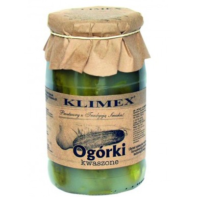 Klimex Ogorki Kiszone 8*800g stk