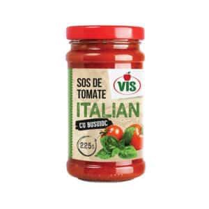 Vis Tomatsaus Italiensk med basilikum "Italian cu busuioc" 225 g - Moldova -