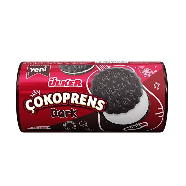 Ülker Cokoprens Bitter Kjeks 