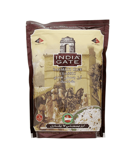 India Gate Classic Indian Basmati Rice 1kg