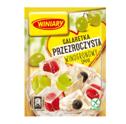 Winiary Galaretka Przezroczysta Winogronowa 71g