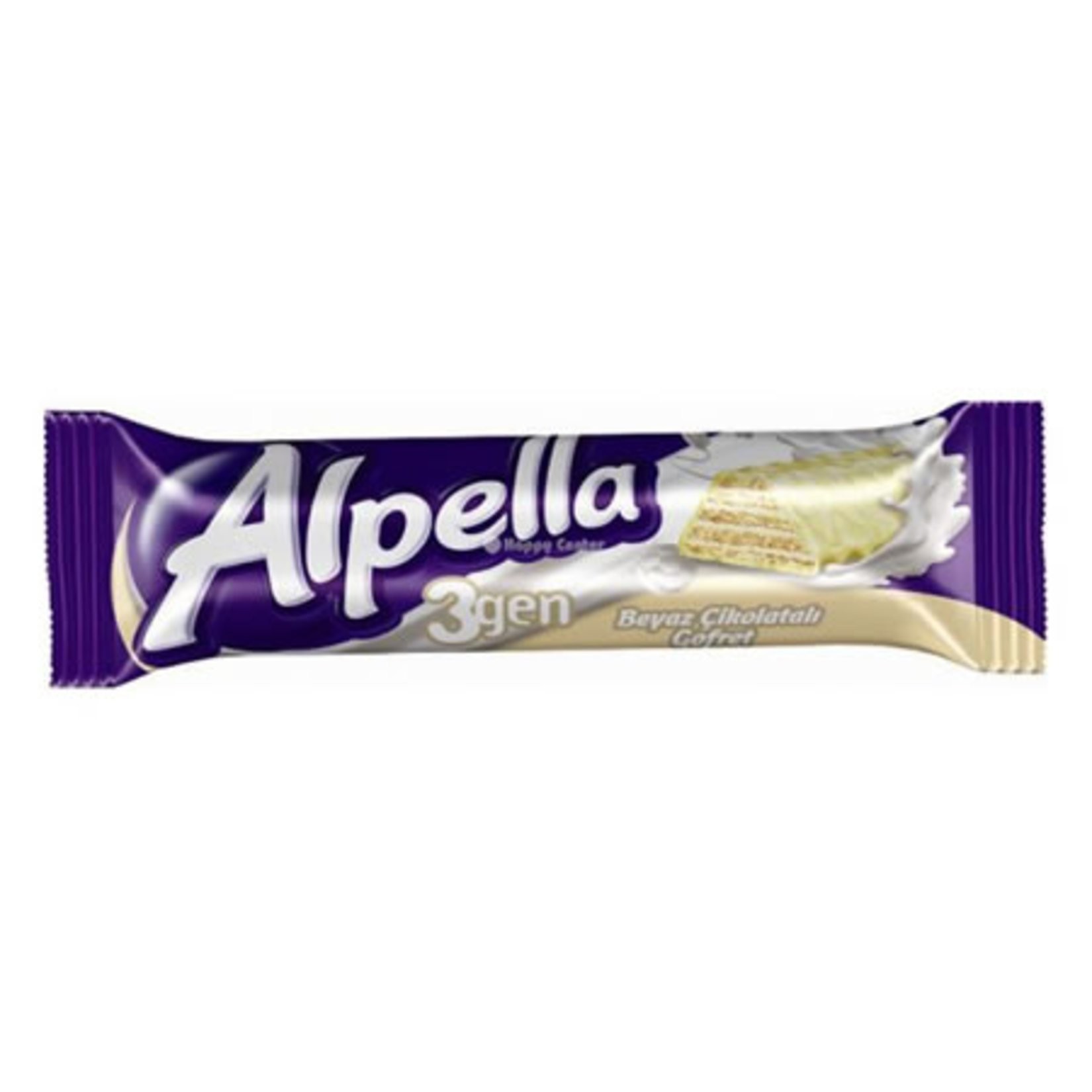 Alpella 3gen Hvitesjokolade Vafer