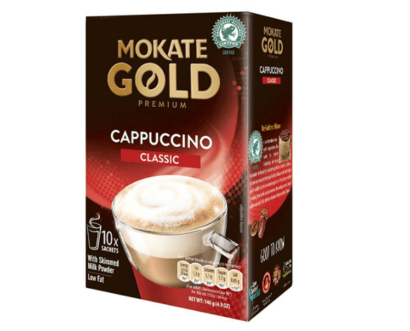 Mokate Gold Prem. Cappuccino Classic 14gr X 10