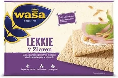 Wasa Knekkebrød 7 frø "7 ziaren"  140 g - Polen -