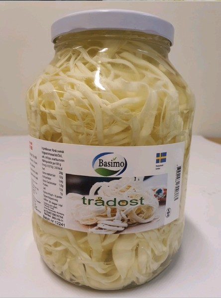 Basimo Trådost i Glass 1000 g 