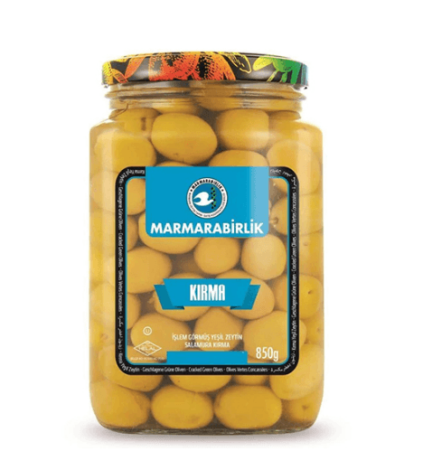 Marmarabirlik Grønne Oliven Glass Kirma 4XL 850gr