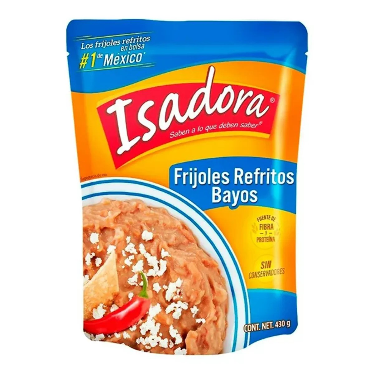 Frijoles Refritos Bayos ISADORA 430g