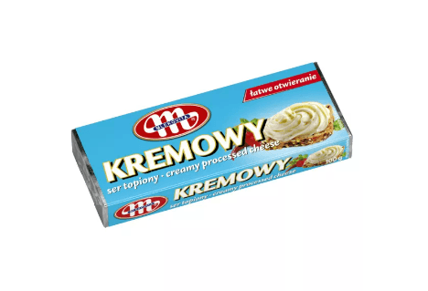 SER TOPIONY KOSTKA KREMOWY 100G MLEKOVITA