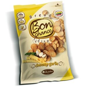 Bon Chance Brødchips med ost og hvitløk 120g