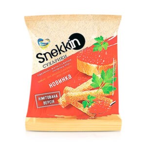 Snekkin krutonger med rød caviar smak 70 gr - Ukraina -