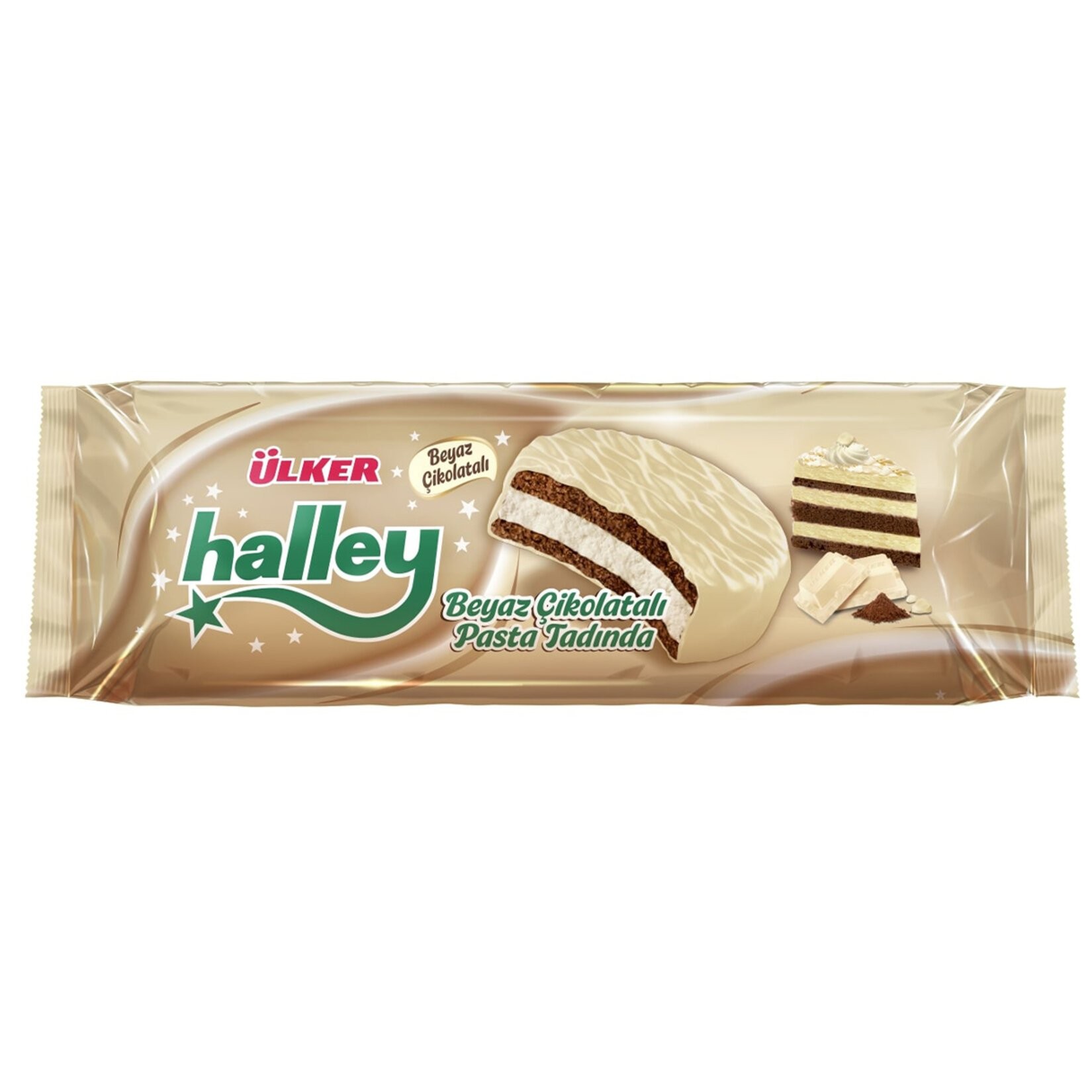 Halley med hvitsjokolade 