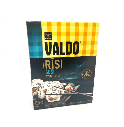 Sushi ris Valdo Boil in Bag 4x125g