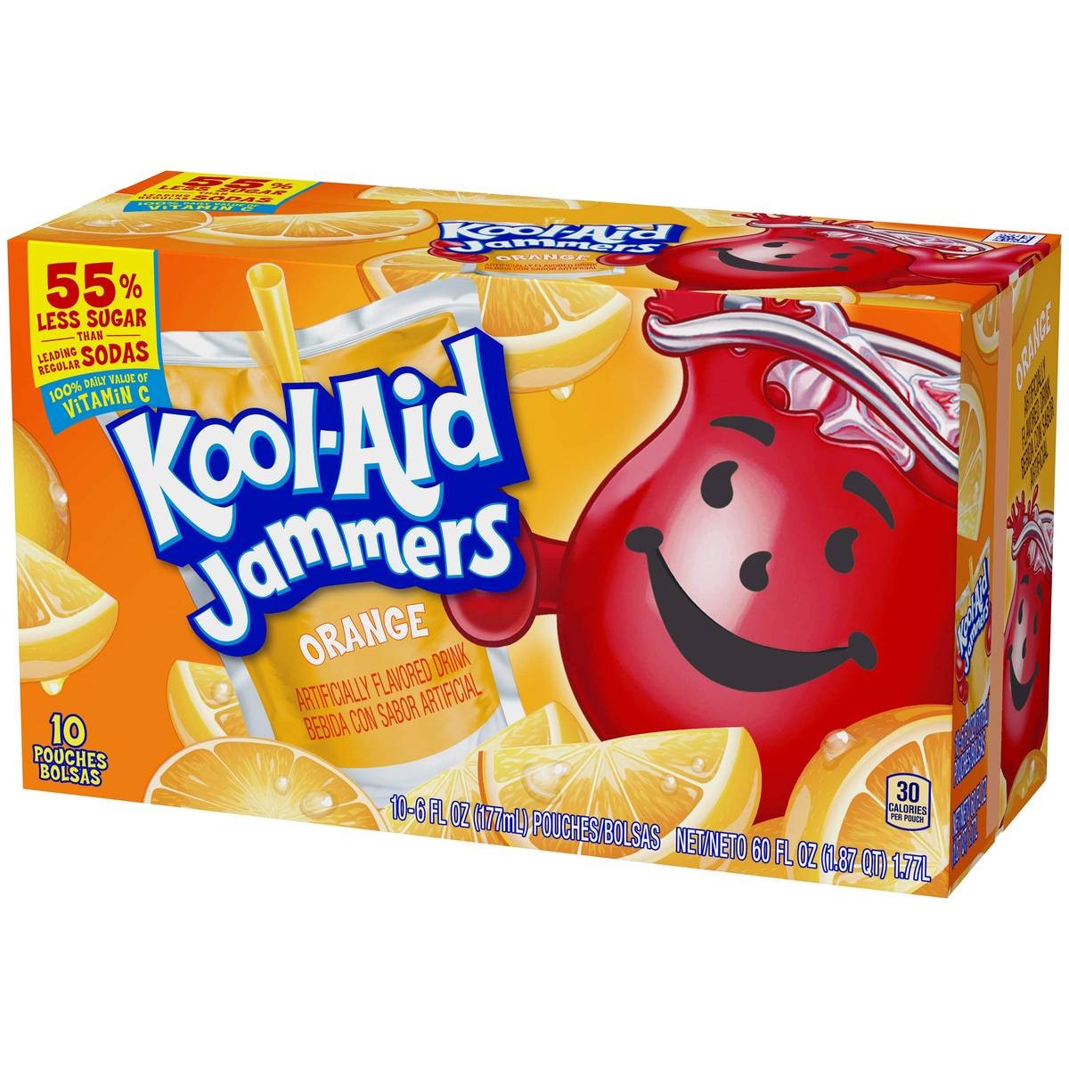 Kool Aid Jammers Orange 177ml