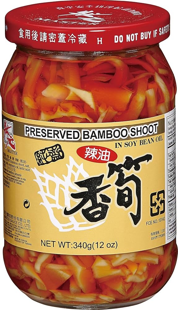 MASTER Preserved bamboo shoot soy oil 340 g