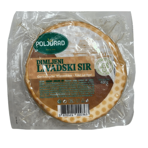 Poljorad Dimljeni Livadski Sir 400g