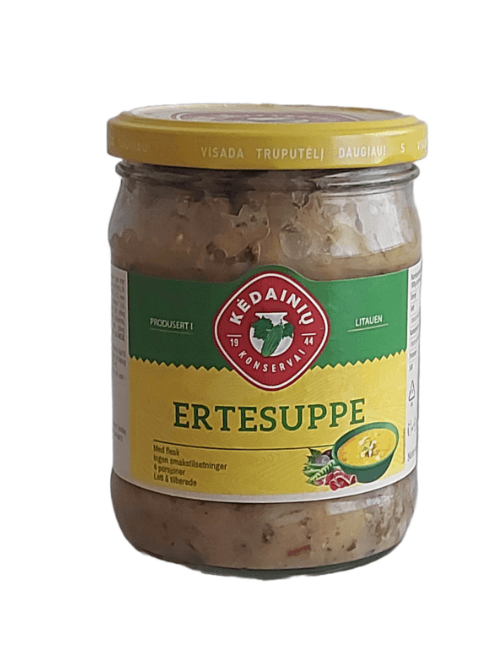 SUPPE ERTER MED FLESK 480G