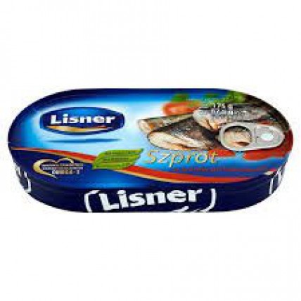 Lisner Szprot W Kremie Pomidorowym 12*175g stk