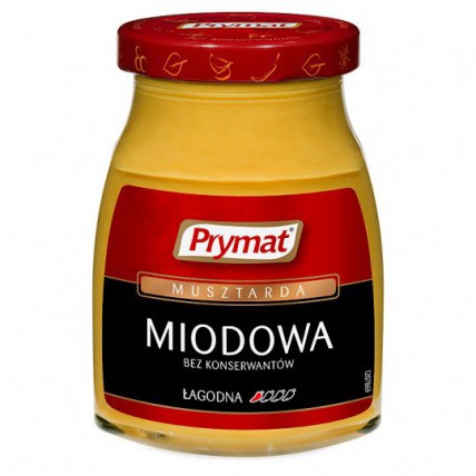 Prymat Musztarda Miodowa -sennep 9*185g stk