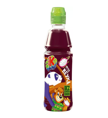 KUBUS PLAY EXOTIC PITAHAJA-GRAPE DRINK 400ML MASPEX PET