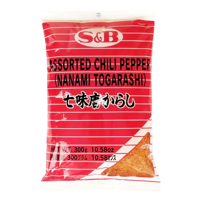 S&B Chili pepper - Nanami Togarashi 300 g