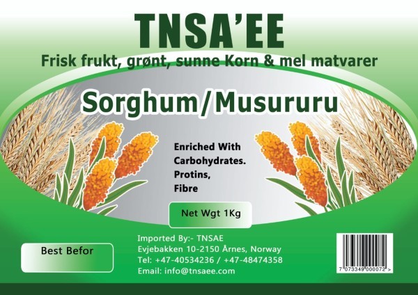 TNSA" EE Sorghum/Musururu Flour 1 kg