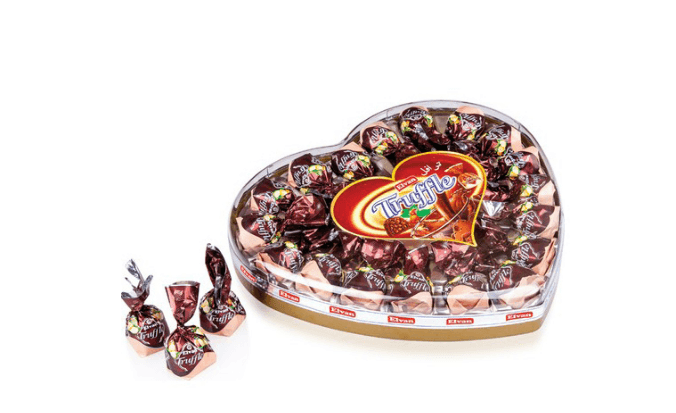 Elvan Truffle Heart Hazelnut 280gr