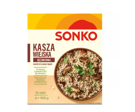 Sonko Kasza Jeczmienna Wiejska 4*100g