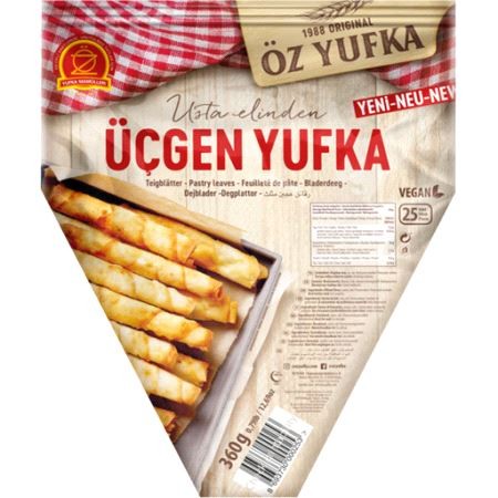 Oz Yufka Ucgen Yufka 360gr