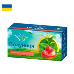 Our tea Svart te med jordbær smak (1,3 gr x 20 stk) - Ukraina -