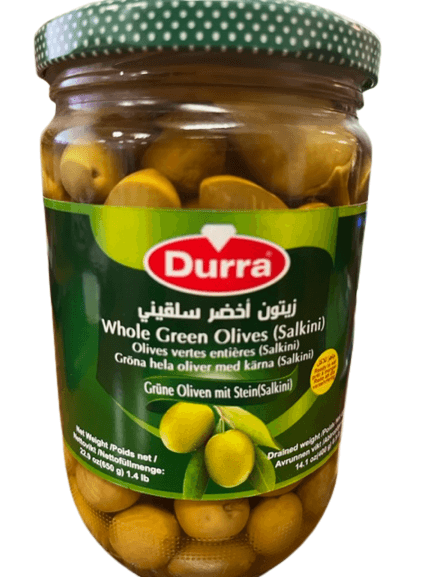 Durra Green Olives Salkini  650gr