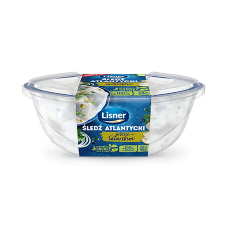 Lisner Herring Fillets In Tartar Sauce 280G