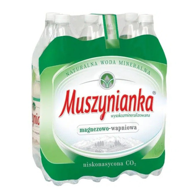 Muszynianka Vann med magnessium og kalsium 1,5L