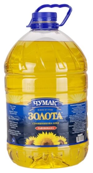 Chumak solsikkeolje 5L - Ukraina -