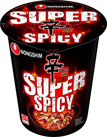 NONGSHIM Noodle shin ramyun red cup 68 g