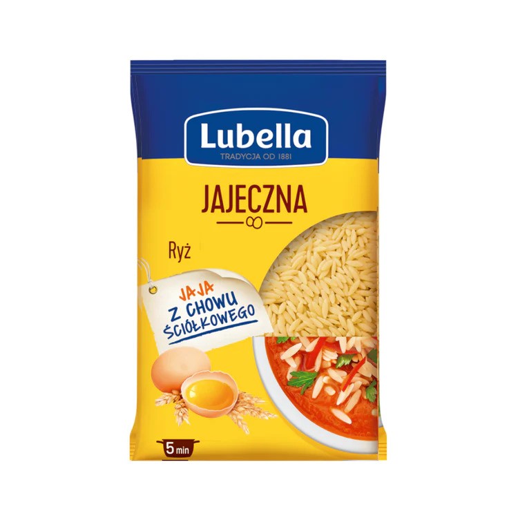 Lubella 2-Egg Pasta Rice 250g