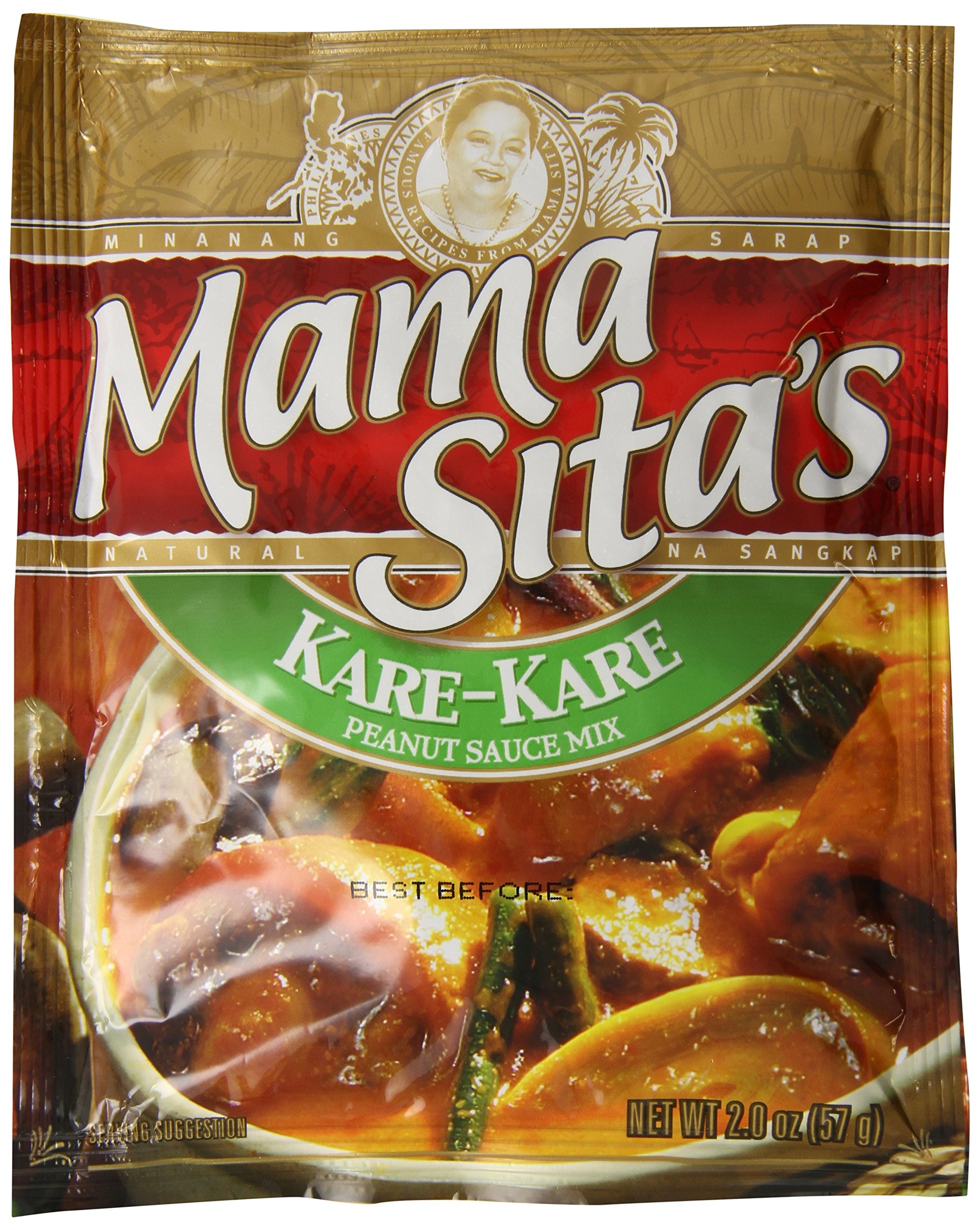 MAMASITAS Peanut sauce mix - Kare Kare 24 * 57 g