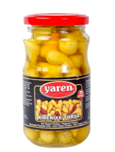 Yaren Syltede Dverg Pepper,Lyse I Glass 370ml