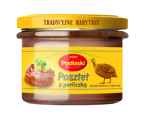 PASZTET Z PERLICZKA 160G DROSED