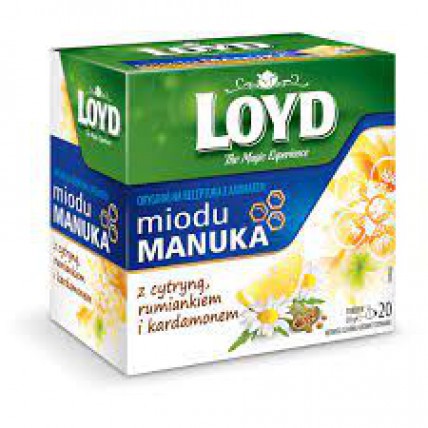 Loyd Miodu Manuka - Honning Kamilla Kard. 10*20*1,5g stk