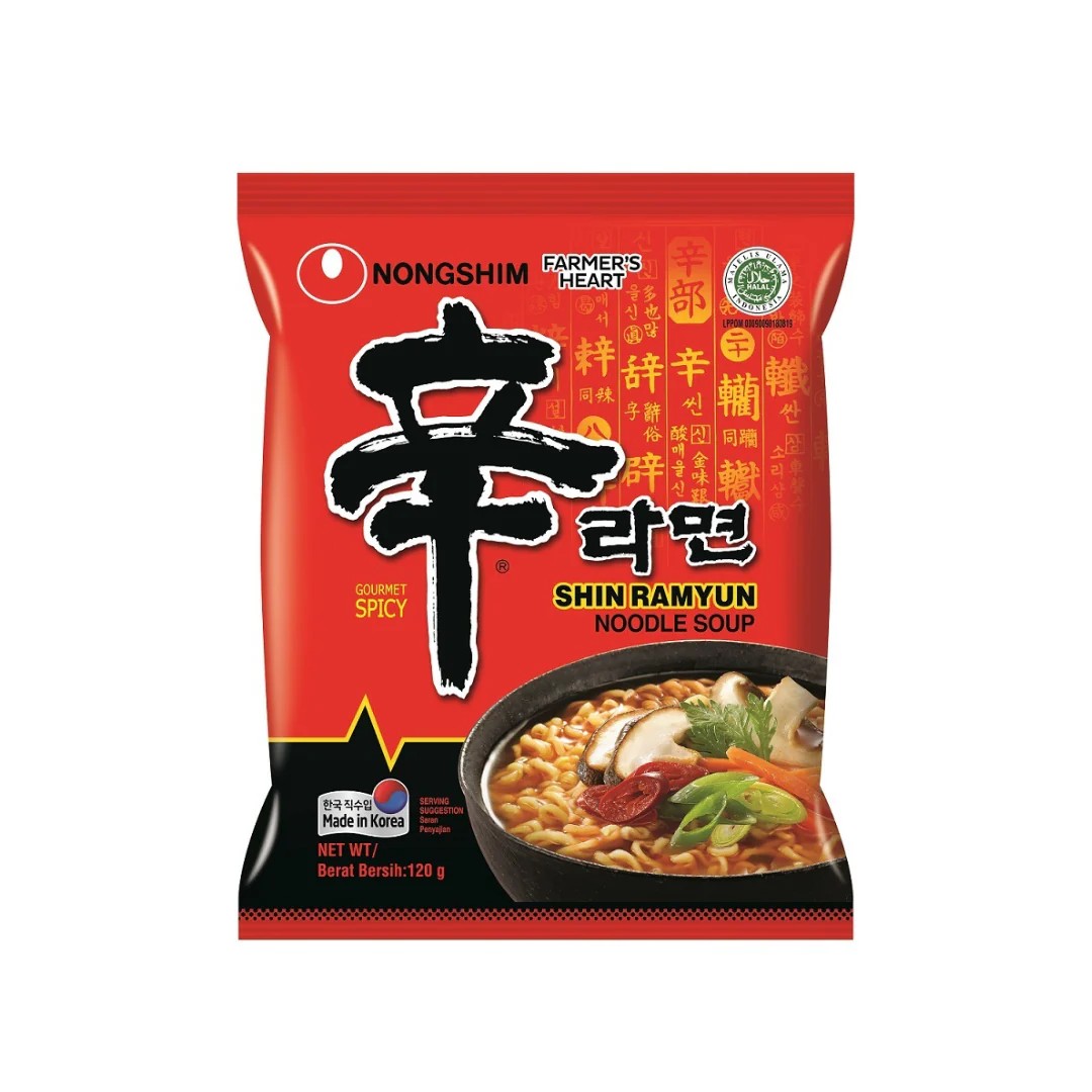 NONGSHIM Instant noodle Shin ramyun 120 g