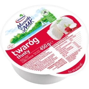 Mlekpol Cottage cheese "Tlusty " 450g - Polen -