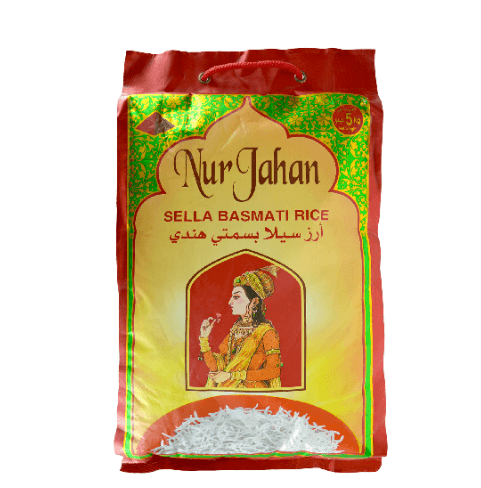 India Gate Indian Nurjahan Sella Basmati Rice 5kg