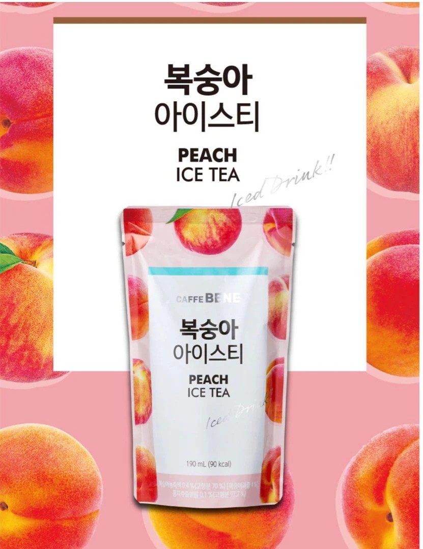 CAFFEBENE Peach Ice tea 10x190ml