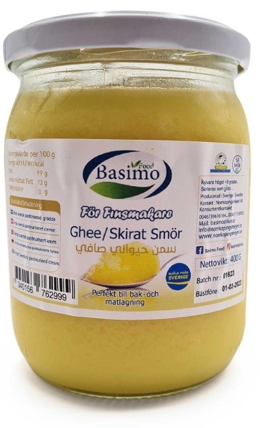 Basimo Ghee Smør 500 g