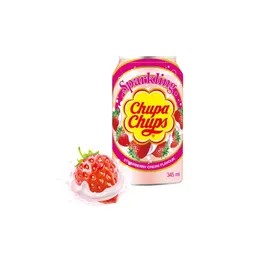 CHUPA CHUPS Sparkling strawberry & cream 345ml